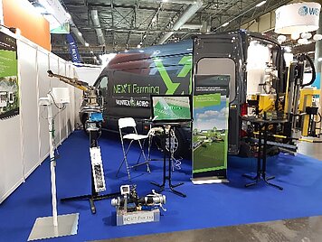 NEXT Farming Stand bei einer Messe